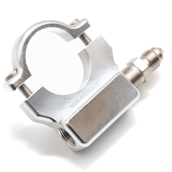 1" HANDLEBAR PSI GAUGE MOUNT - RAW