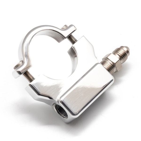 1" HANDLEBAR PSI GAUGE MOUNT - POLISHED