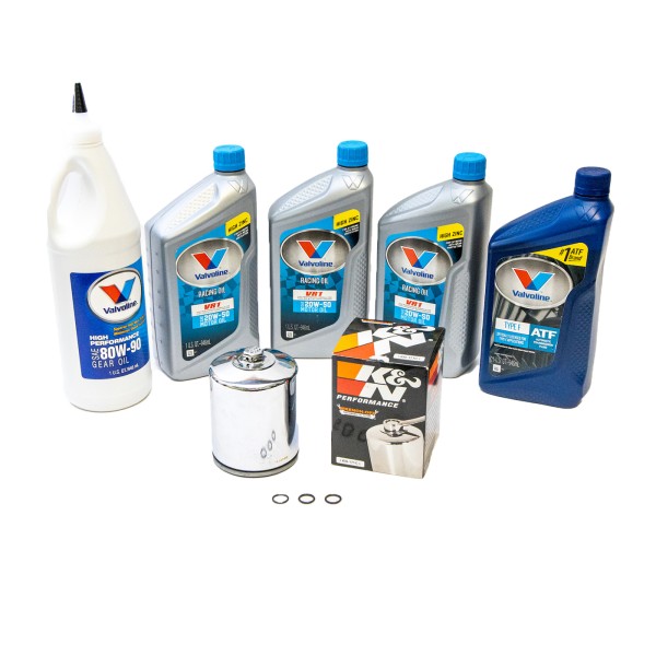 Complete oil change kit (Twin Cam, Exc FL)